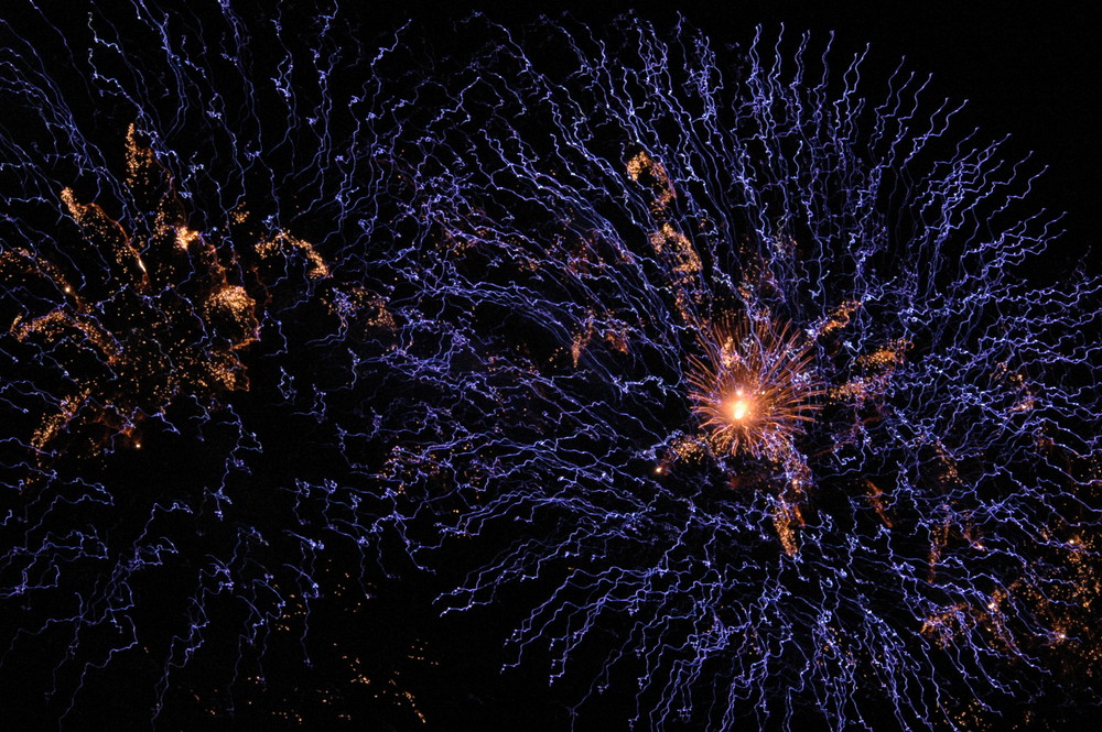 Feuerwerk am Fürstenfest 2007