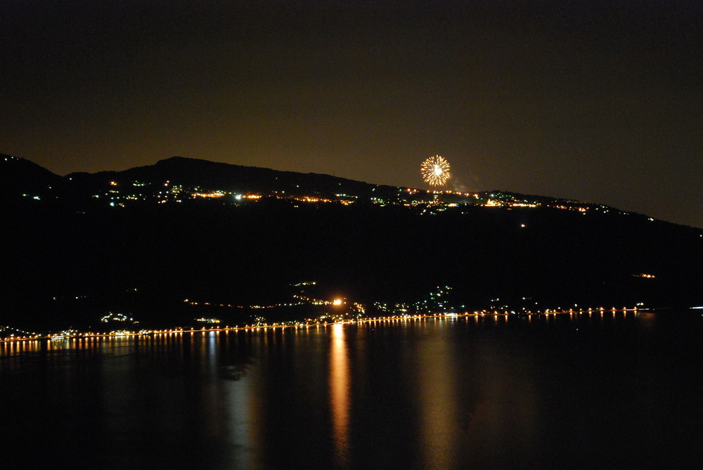 Feuerwerk am Gardasee