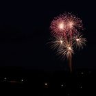 Feuerwerk am Geisberg