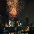 Feuerwerk am Innenhafen