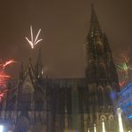 Feuerwerk am Kölner Dom