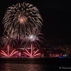 Feuerwerk am Luganersee zum Nationalfeiertag (1)