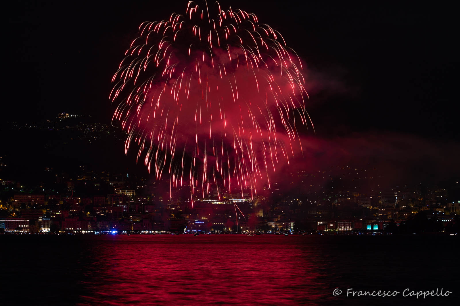 Feuerwerk am Luganersee zum Nationalfeiertag (7)