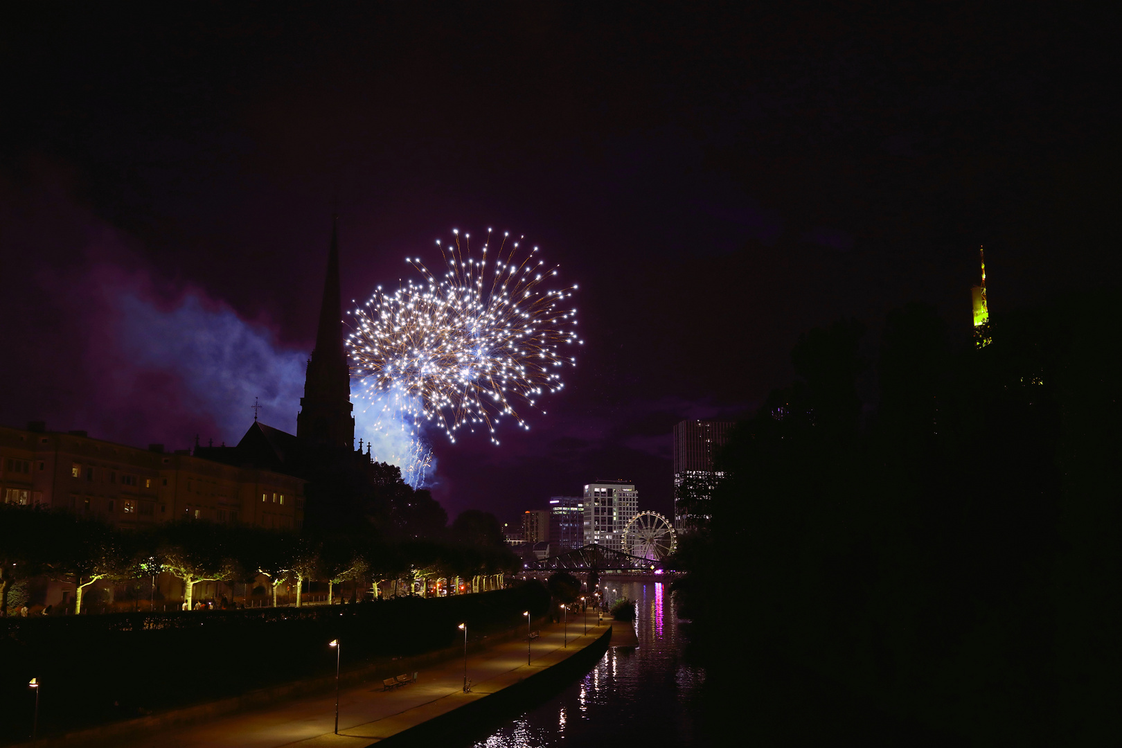 Feuerwerk am Main, Frankfurter Mainuferfest 2019