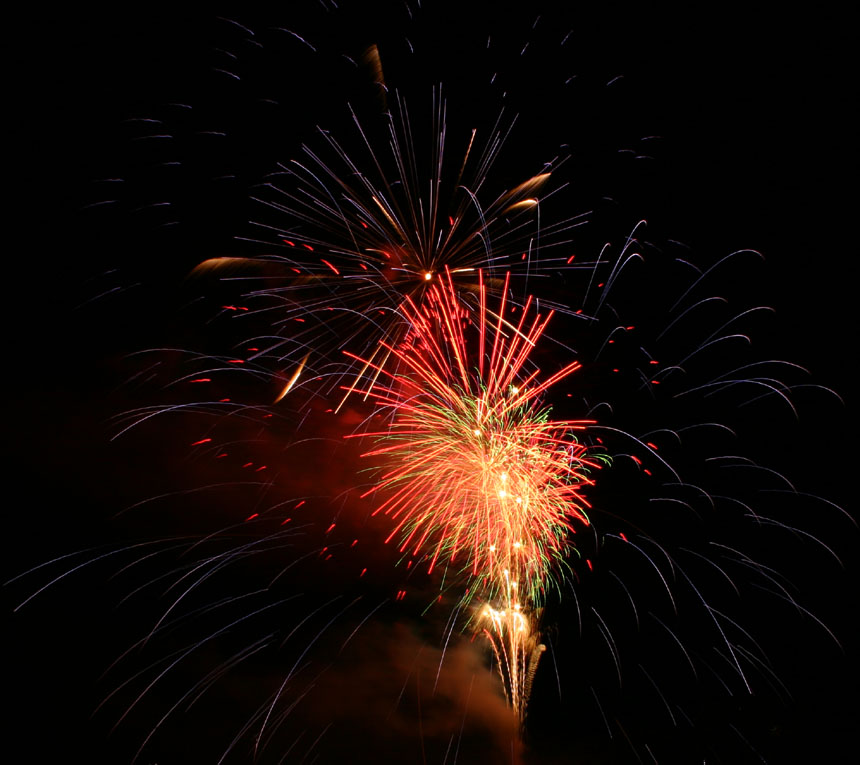 Feuerwerk am Maschsee III