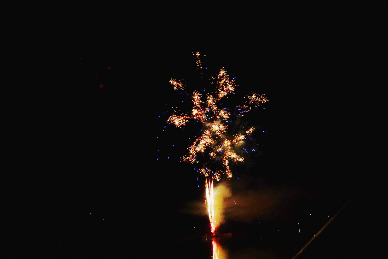 Feuerwerk am Olympiasee I