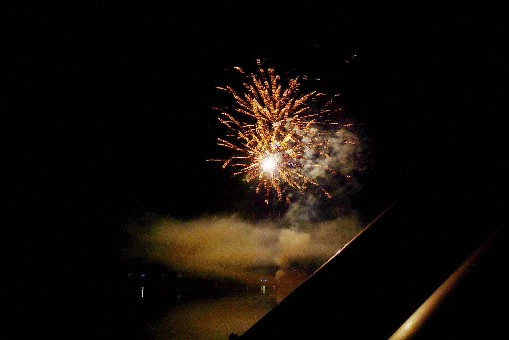 Feuerwerk am Olympiasee II