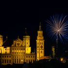 Feuerwerk am Rathaus