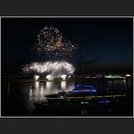 Feuerwerk am Rhein