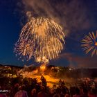 Feuerwerk am Rheinfall