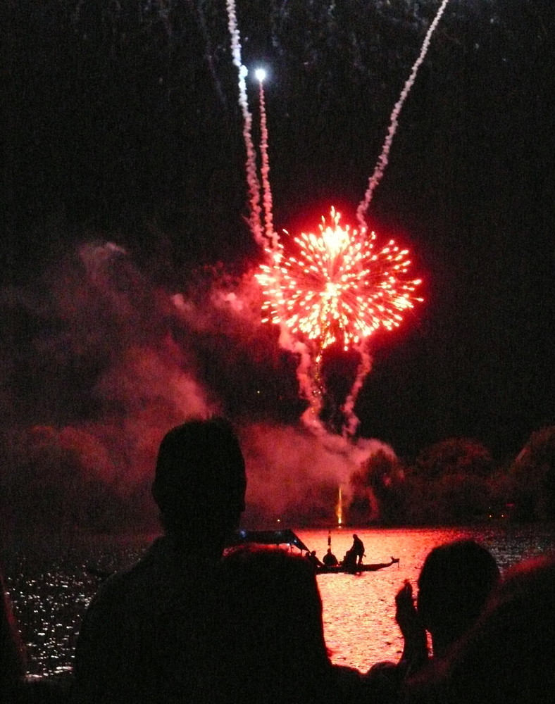 Feuerwerk am See 2