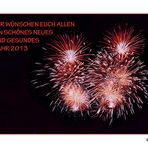 Feuerwerk am Silvester........
