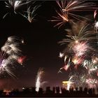 Feuerwerk am Teepott (Warnemünde)