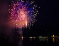 Feuerwerk am Tegernsee