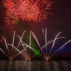 Feuerwerk am Volksfest Nürnberg