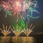 Feuerwerk am Volksfest Nürnberg