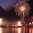 Feuerwerk am Walensee