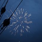 Feuerwerk an Bord