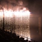 Feuerwerk an der Emsbühne