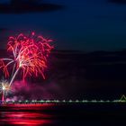 Feuerwerk an der Seebrücke Heringsdorf