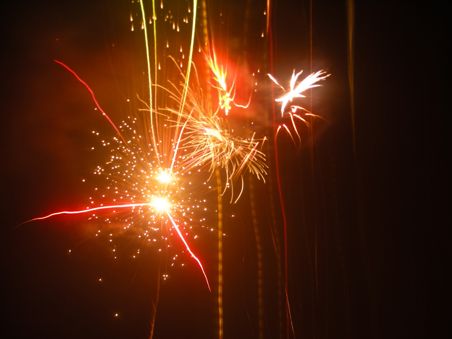 Feuerwerk an Silvester