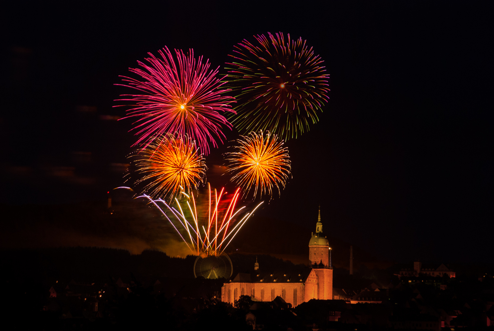 Feuerwerk Annaberg