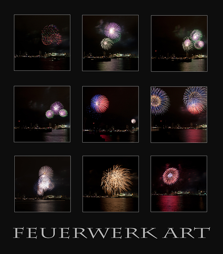 Feuerwerk Art