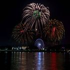 Feuerwerk at navy pier