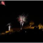 Feuerwerk auf Burg Breuberg