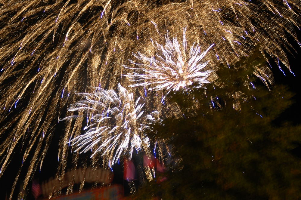 Feuerwerk auf dem Dürkheimer Wurstmarkt