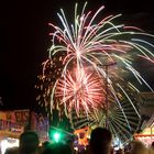 Feuerwerk auf dem Frühlingsfest