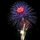 Feuerwerk auf dem Frühlingsfest in München