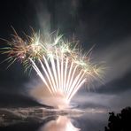 Feuerwerk auf dem Jökulsárlón I