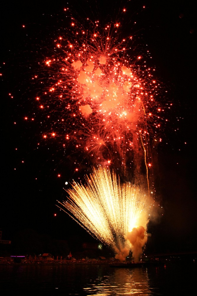 Feuerwerk auf dem Main (museumsuferfest)