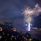 Feuerwerk auf dem Neckar