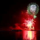 Feuerwerk auf dem Rhein - Emmerich im Licherglanz 2014