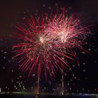 Feuerwerk auf dem Saarfest