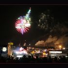 Feuerwerk auf dem Truck Grandprix