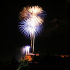 Feuerwerk auf der Festung Ehrenbreitstein