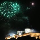 Feuerwerk auf der Festung in Kufstein