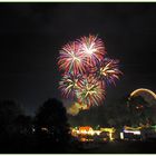 Feuerwerk auf der Hüsterner Kirmes.