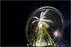 Feuerwerk auf der Palmkirmes