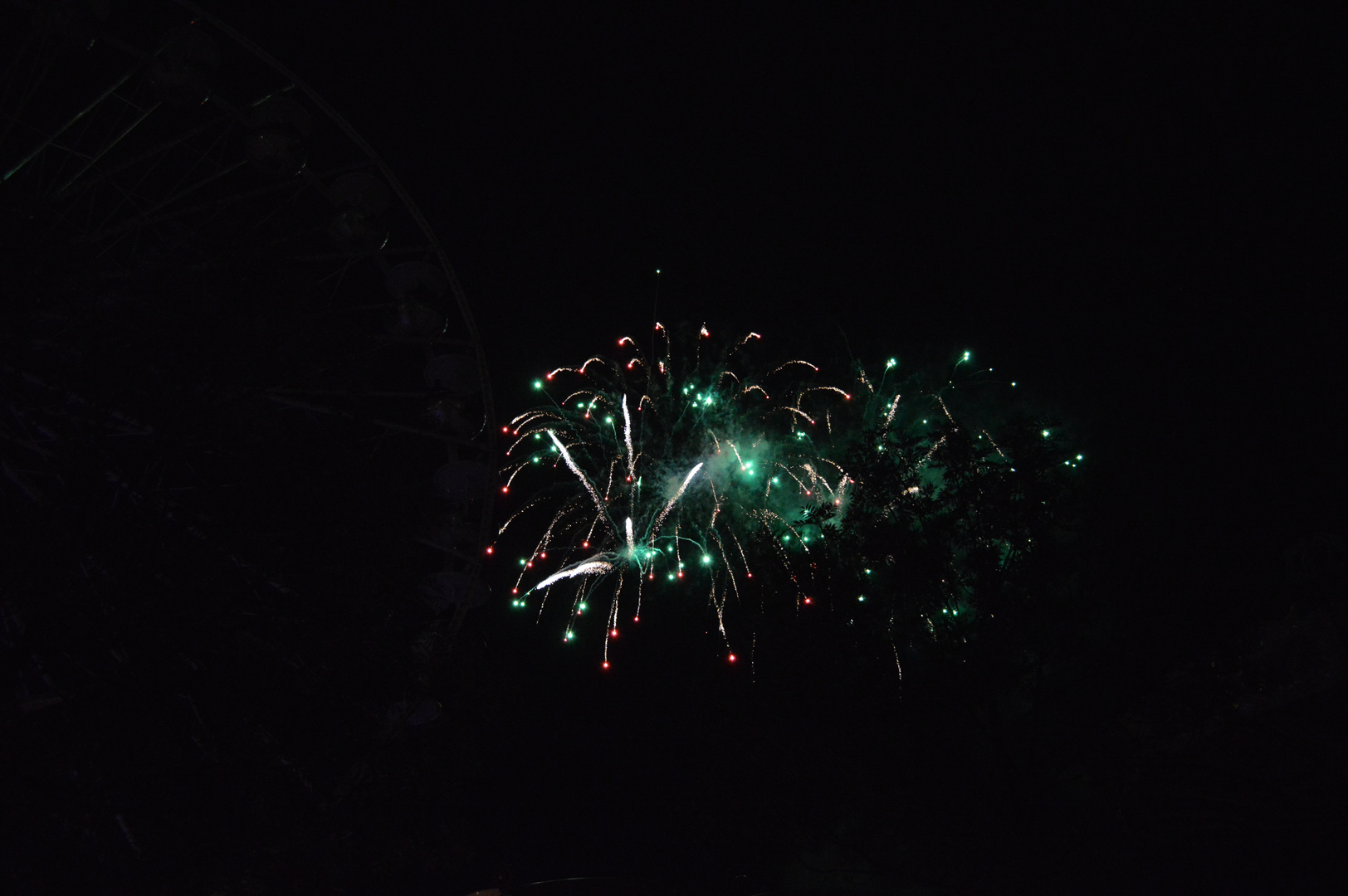 Feuerwerk auf der Wendener Kirmes