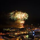 Feuerwerk auf der Weser I