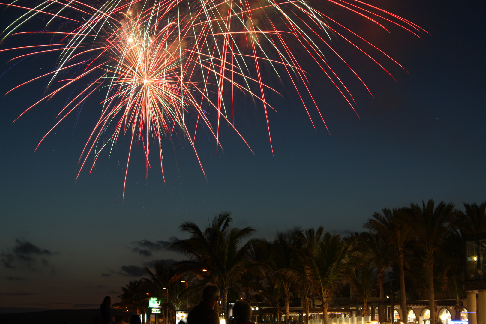 Feuerwerk auf Grand Canaria