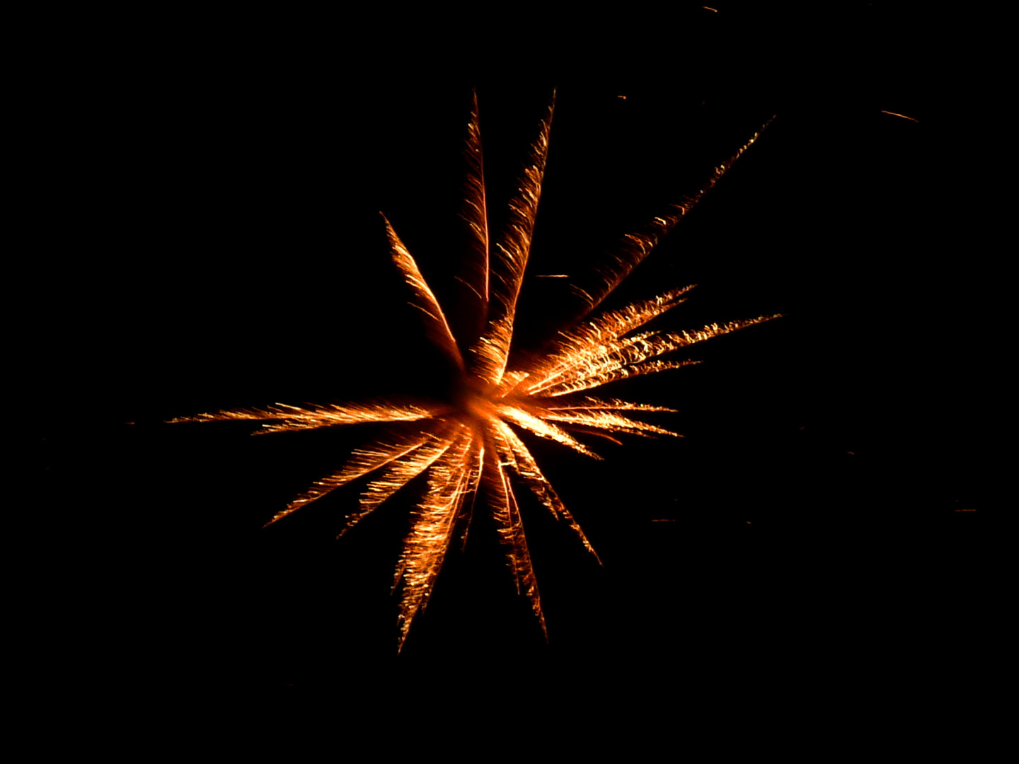 Feuerwerk auf Usedom