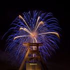 Feuerwerk auf Zollverein