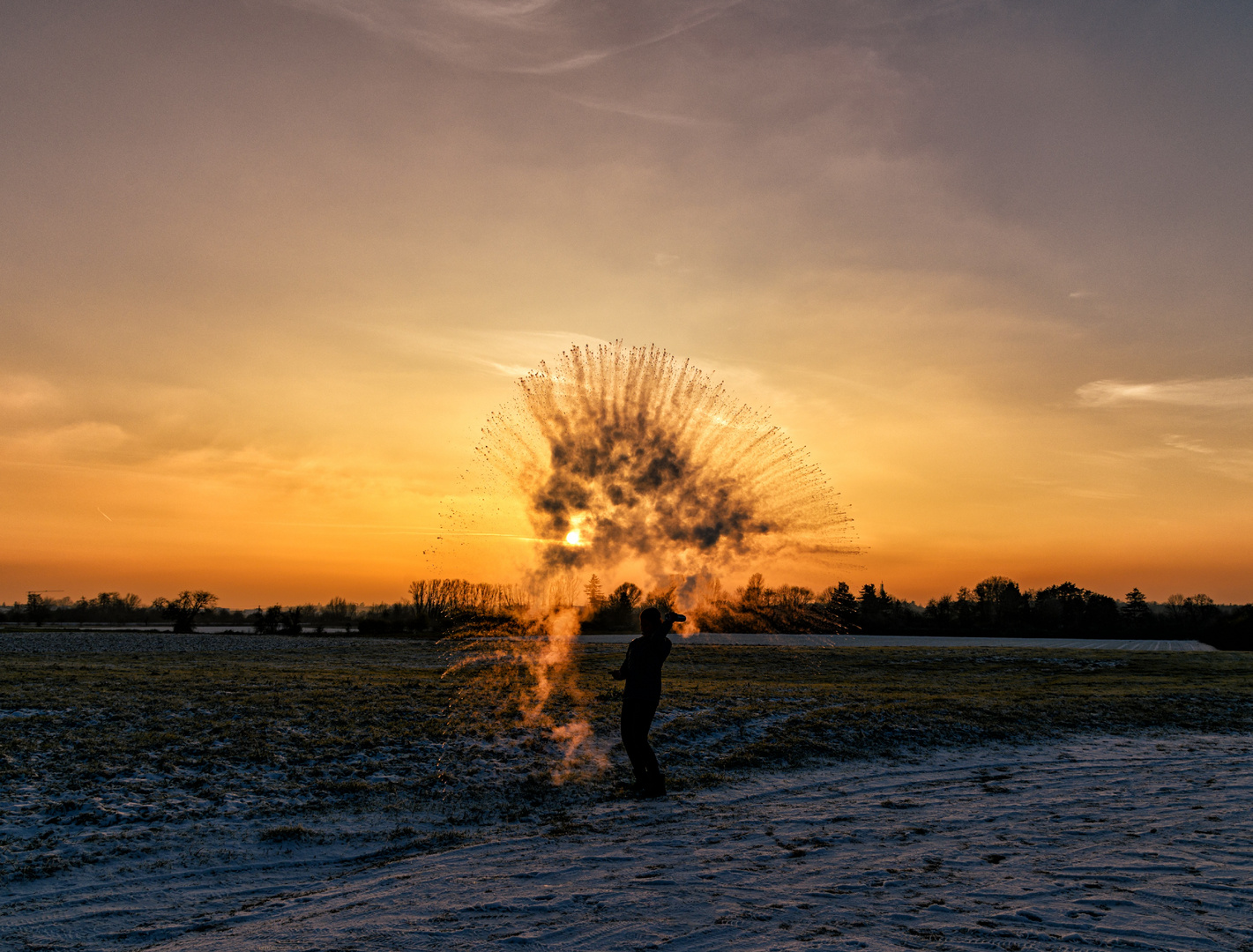 *Feuerwerk aus Eis*