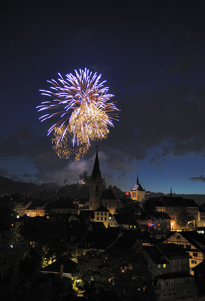 Feuerwerk Baden 1.8.2009