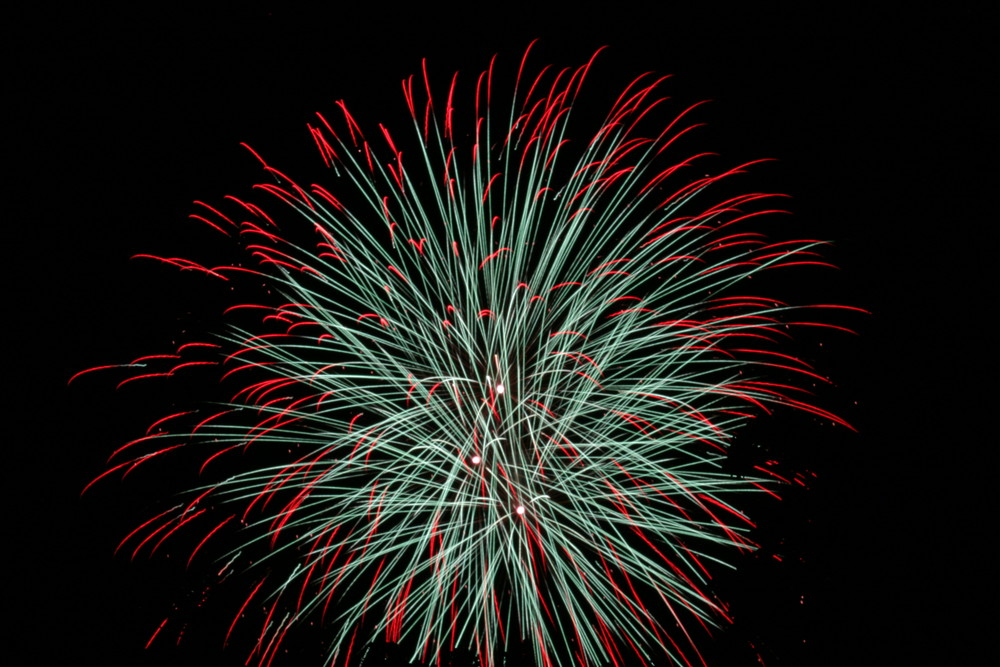 Feuerwerk Bächtlefest Bad Saulgau